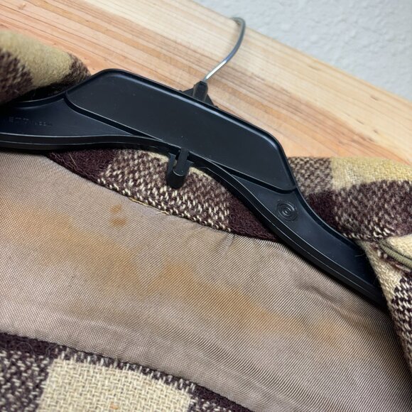 Vintage Weather Master Jacket Women Large Brown Wool Minnesota Woolen Co 50s 60s - Picture 15 of 16